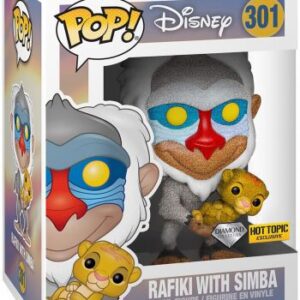Rafiki avec Simba - Diamond Glitter