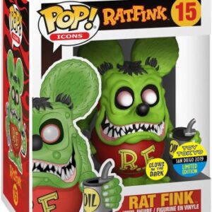 Rat Fink - Brillant dans le noir