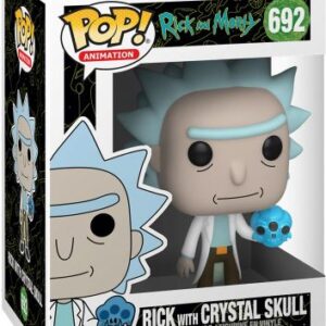 Rick avec Crâne de Crystal