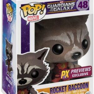 Rocket le Raton Laveur avec Tenue de Ravager - Floqué