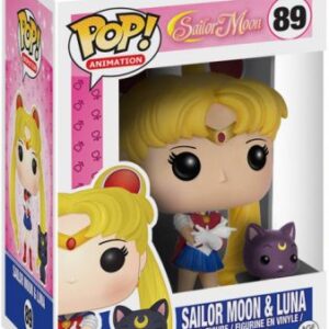 Sailor Moon avec Luna