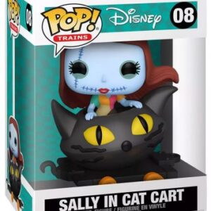 Sally dans le chariot de chat