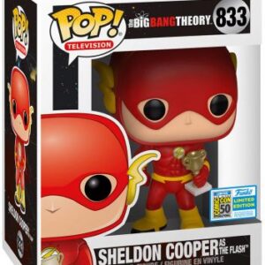 Sheldon Cooper déguisé en Flash