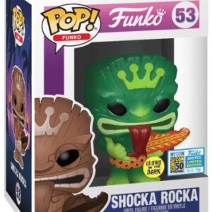 Shocka Rocka vert - Glow in the Dark