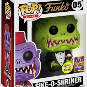 Sike-O-Shriner Vert - Brillant dans le noir