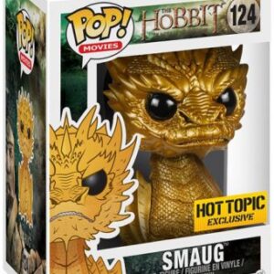 Smaug - Métallique Or & 15 cm
