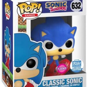 Sonic classique - Flocked