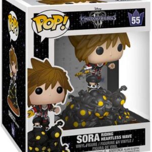 Sora escaladant une vague de sans-coeurs