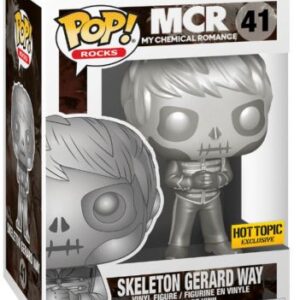 Squelette Gerard Way - Métallique