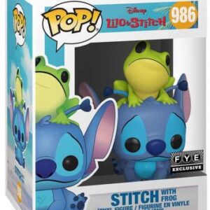 Stitch avec grenouille