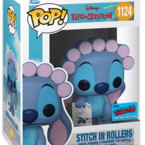 Stitch rouleaux à cheveux et dessin