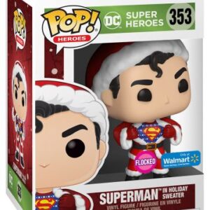 Superman avec Chandail Noël - Flocked