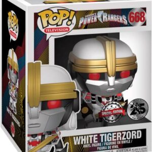 Tigerzord Blanc - 15 cm