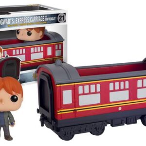 Wagon du Poudlard Express et Ron Weasley