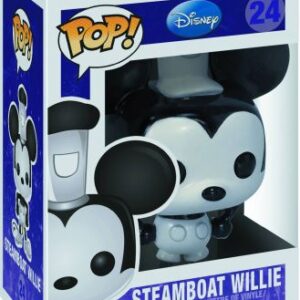 Willie sur Bateau Ã  vapeur - Noir & Blanc