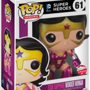Wonder Woman en Star Sapphire - Métallique