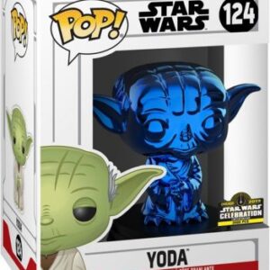 Yoda - Chromé Bleu