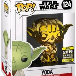Yoda - Chromé Or