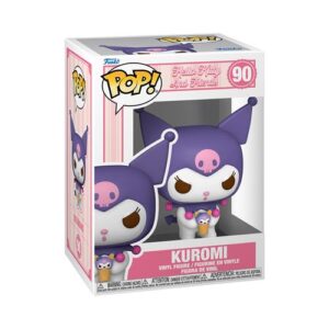 Funko Pop Kuromi with Ice Cream, figurine Sanrio en PVC de 9 cm