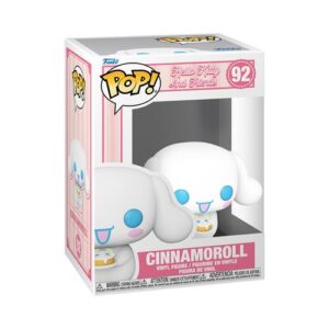 Funko Pop Cinnamoroll with Cake, figurine Sanrio avec gâteau pour collection pop culture