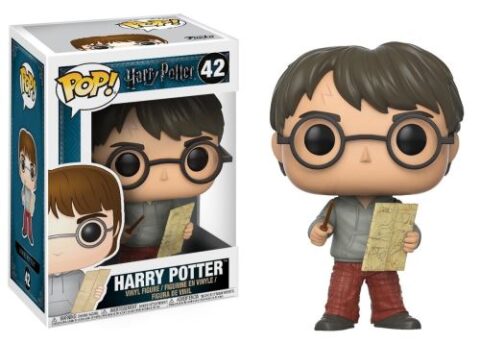 Figurine Funko Pop Harry Potter Harry avec carte du Maraudeur
