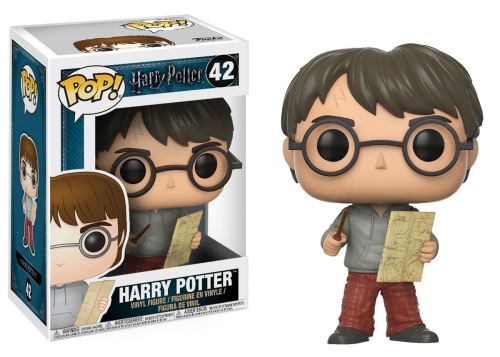 Figurine Funko Pop Harry Potter Harry avec carte du Maraudeur