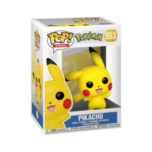 Figurine Funko Pop Pikachu dédiée au héros emblématique de l’univers Pokémon Games