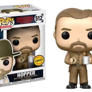 Funko Pop Hopper de Stranger Things avec mention Chase, modèle aléatoire