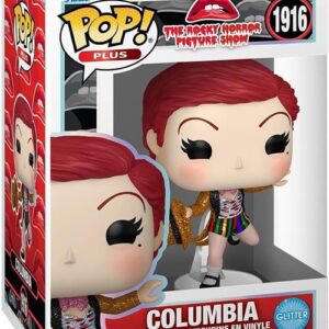 Funko Pop Plus Columbia glitter liée à Rocky Horror Picture Show