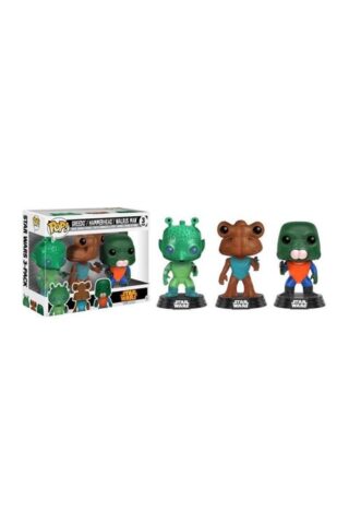 3 Figurines Funko Pop! Star Wars: Greedo, Hammerhead, Walrus Man – Exclusive