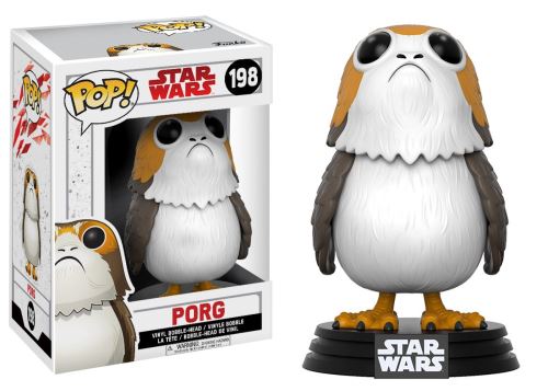 FUNKO – Funko Figurine POP Bobble-Star Wars-E8 TLJ-PORG, 14818