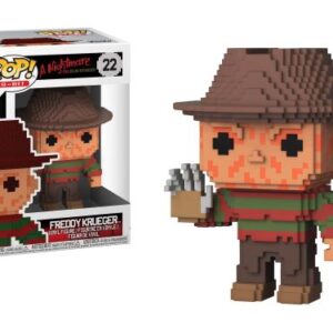 Funko Pop 8 Bit Freddy Krueger, figurine d’horreur de 9 cm