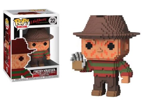 Figurine Funko 8 Bit Pop Les Griffes de la Nuit Freddy Krueger 9 cm