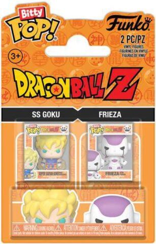 Figurine Funko Bitty Pop! 2pcs | Dragon Ball Z | Goku & Freiza