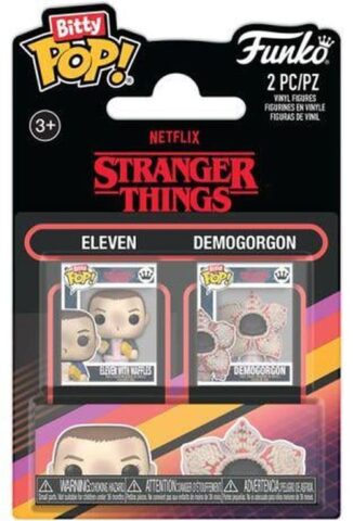 Figurine Funko Bitty Pop! 2pcs | Stranger Things | Eleven & Demogorgon