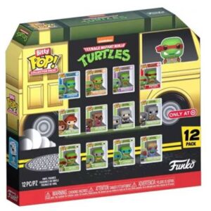 Funko Bitty Pop Tortues Ninja, figurine aléatoire de collection