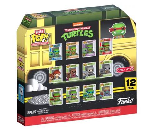 Figurine Funko Bitty Pop! – Tortues Ninja – 1 Figurine Aléatoire