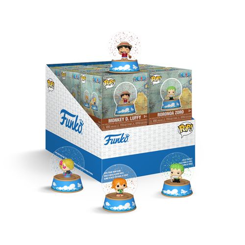 Figurine Funko Mini Glitter Globes One Piece Modèle aléatoire