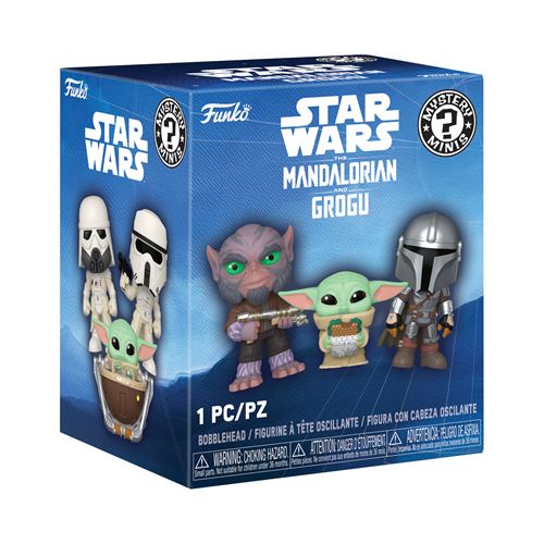 Figurine Funko Mystery Mini Star Wars Mandalorian & Grogu S2 Modèle aléatoire