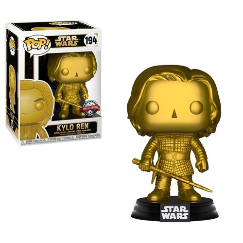 Figurine Funko POP Star Wars: Kylo Ren (GP) Exclusivité Fnac