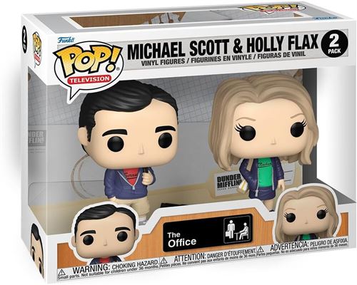 Figurine Funko Pop! 2pcs | The Office | Michael Scott And Holly Flax