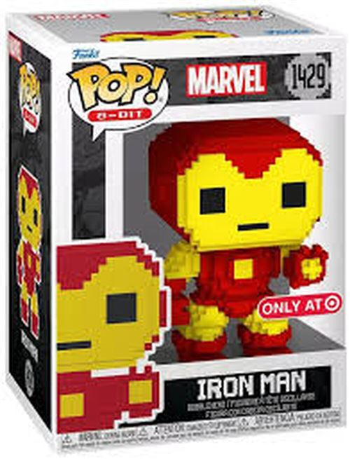 Figurine Funko Pop! 8-bit – Marvel – Iron Man