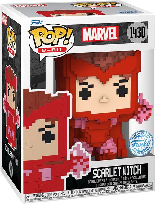 Figurine Funko Pop! 8-bit | Marvel | Scarlett Witch