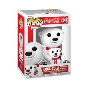 Funko Pop Coca-Cola with Bear, figurine de collection autour d’une mascotte publicitaire