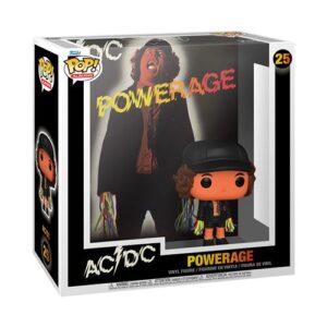 Funko Pop Albums AC/DC Powerage, référence de collection musicale inspirée du groupe de hard rock