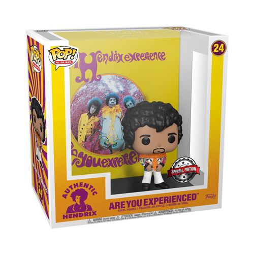 Figurine Funko Pop Albums Jimi Hendrix Are You Experienced Exclusivité
