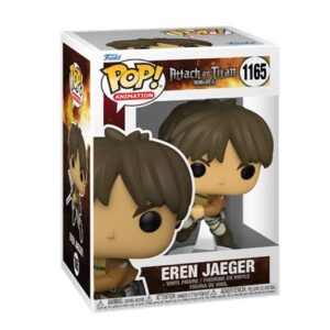 Funko Pop Eren Jaeger, figurine Animation Attack on Titan Exclusivité