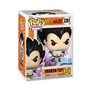 Funko Pop Vegeta Galick Gun Dragon Ball Z avec effet lumineux nocturne