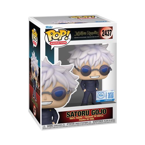 Figurine Funko Pop Animation Jujutsu Kaisen Satoru Gojo jeune Exclusivité Fnac