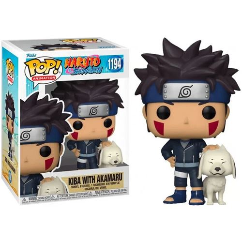 Figurine Funko Pop Animation Naruto Kiba with Akamaru